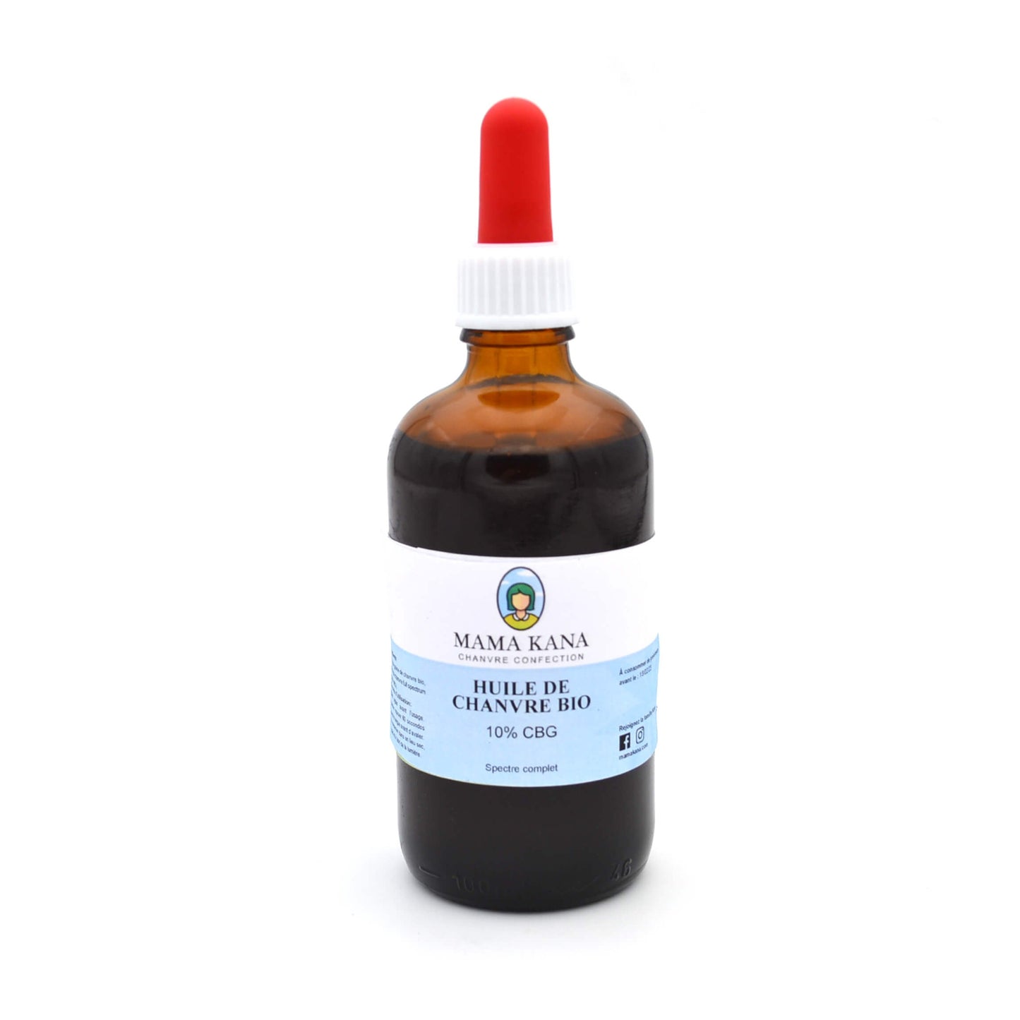 Huile 10% CBG 100ml
