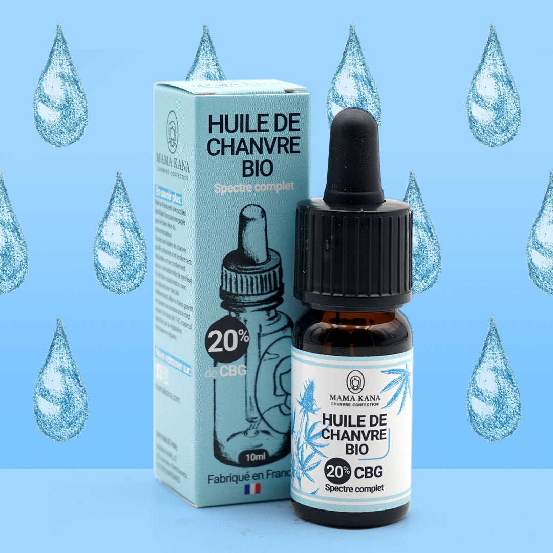 Huile de Chanvre CBG 20% + CBD 5% 🇫🇷
