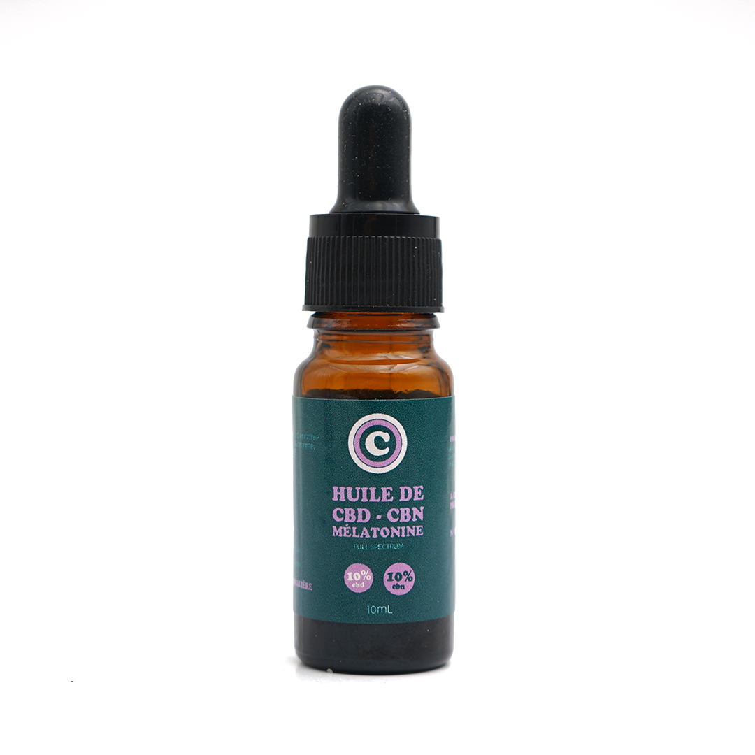 Aceite de CBD y melatonina