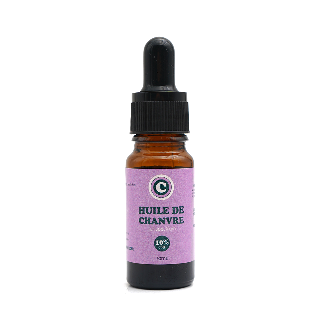 Huile de CBD 10 %