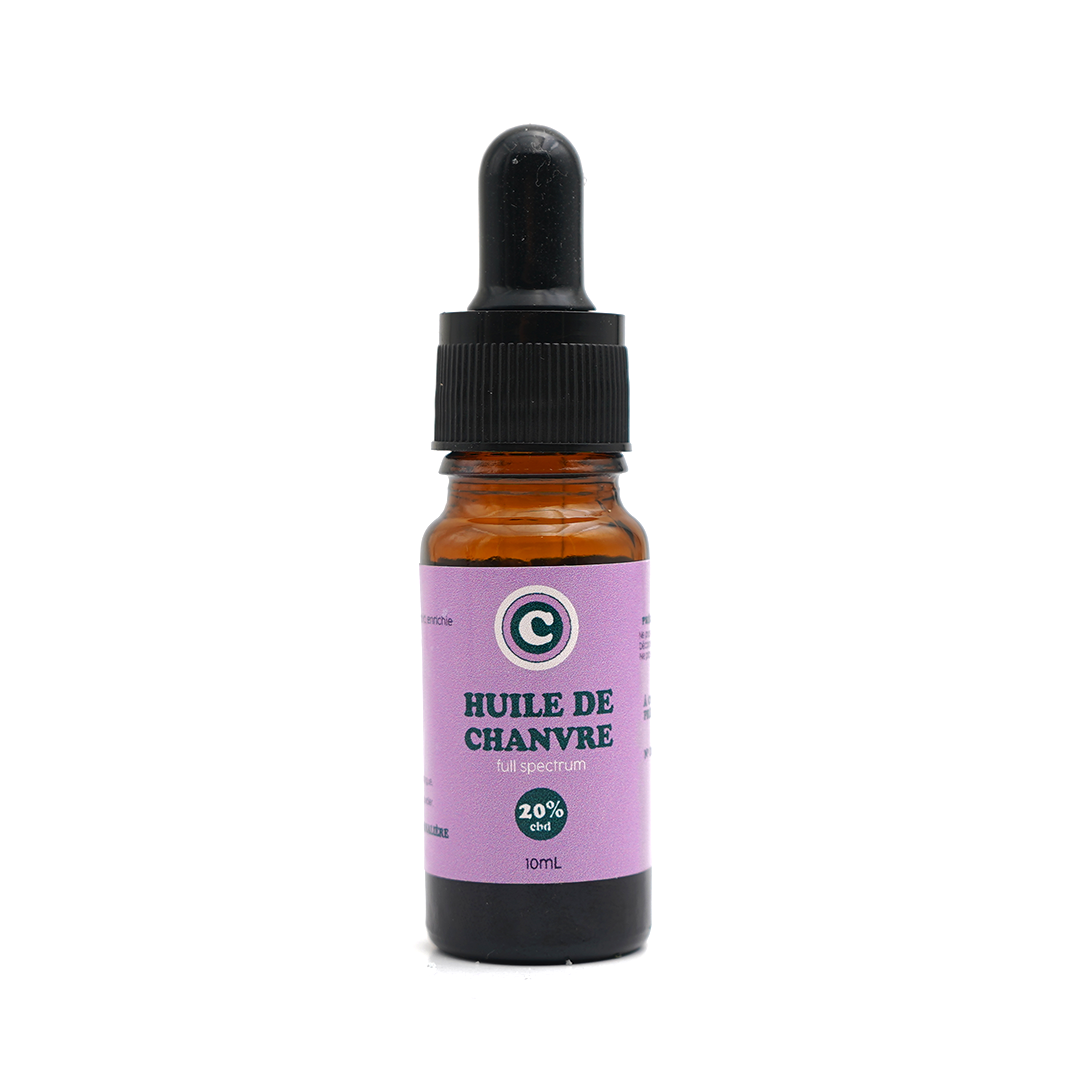 Huile de CBD 20 % Full Spectrum