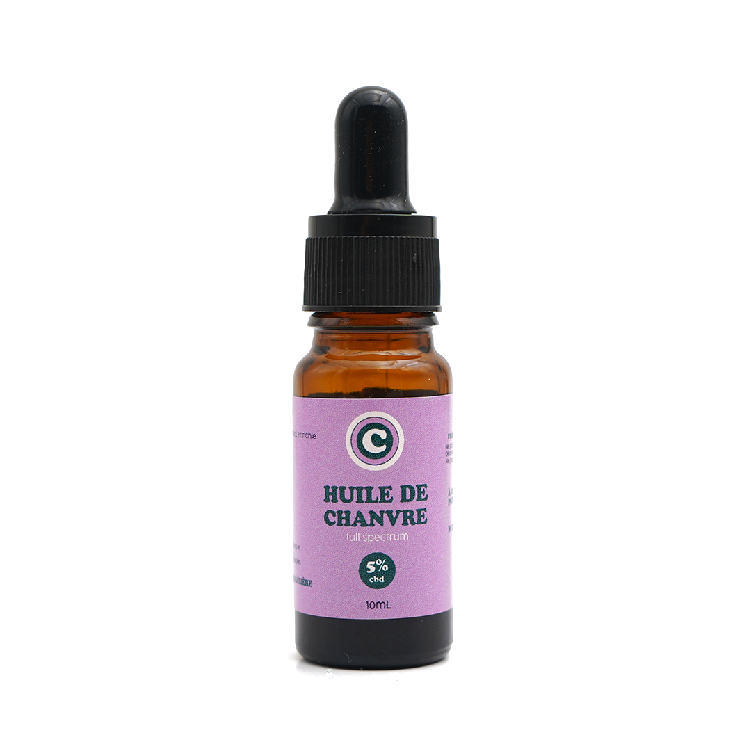 Huile CBD 5 %
