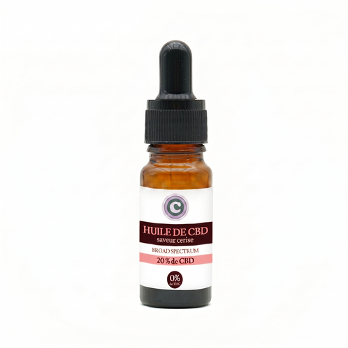 Huile de  CBD 20% - Saveur Cerise