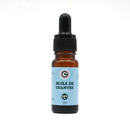 Aceite de cáñamo CBG 10% + CBD 5% 🇫🇷