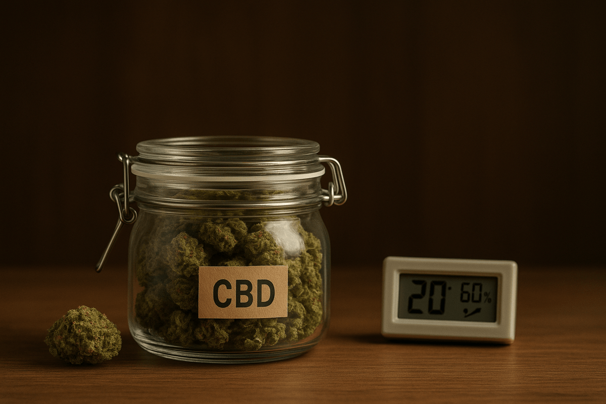 Dicas úteis para armazenar as suas flores de CBD